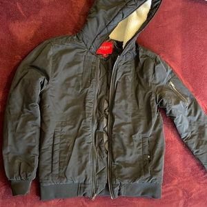 Guess winter jacket with attached hood